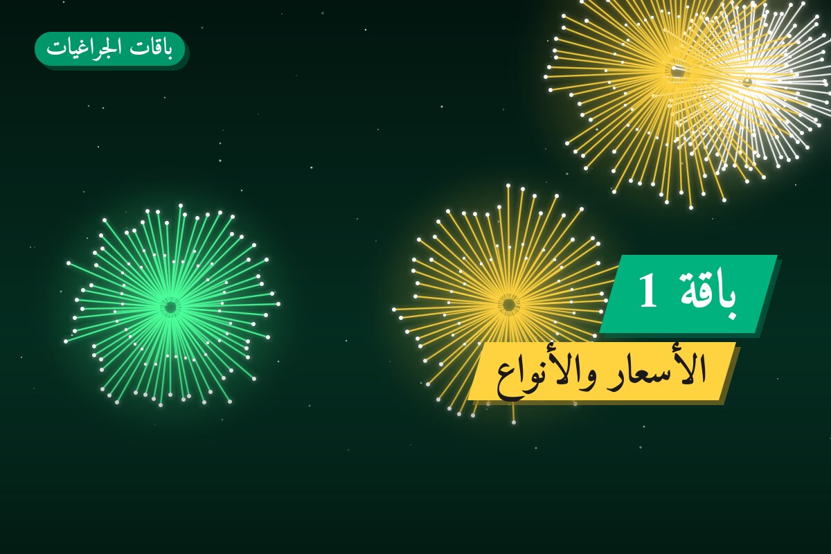 باقة 1: السعر والمواصفات الكاملة